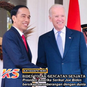 Biden Tolak Usul Jokowi Terkait Gencatan Senjata Israel-Hamas