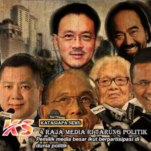 4 Raja Media RI Bertarung Politik, Siapa yang Paling Kaya?