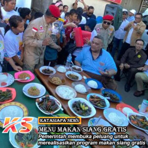 Menu Makan Siang Gratis Seharga 15 Ribu, Begini Gizinya