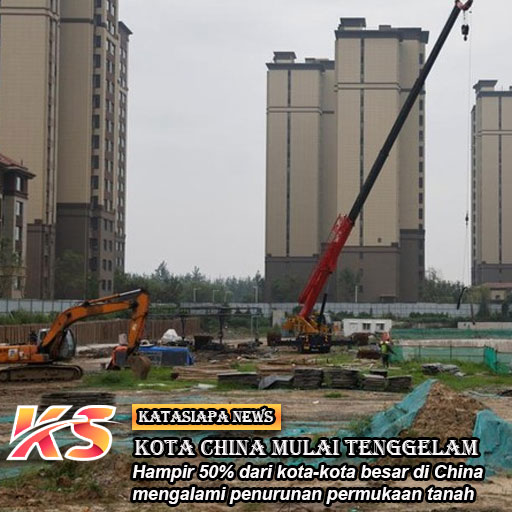 Kota China Mulai Tenggelam Nyaris 50%